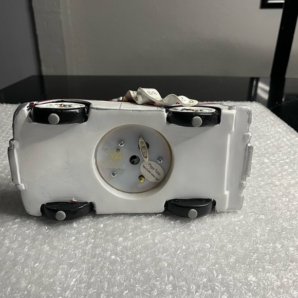 Fitz & Floyd Merry & Bright Collection Santa Car “Here Comes Santa Claus” Music - Picture 6 of 7